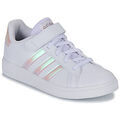 Baskets basses enfant adidas GRAND COURT 2.0 EL Blanc