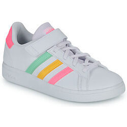 Baskets basses enfant adidas GRAND COURT 2.0 EL Blanc