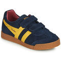 Baskets basses enfant Gola HARRIER VELCRO Bleu Grenoble