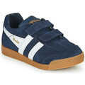 Baskets basses enfant Gola HARRIER VELCRO Marine
