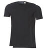 T-shirt Levis SLIM 2PK CREWNECK 1 Noir
