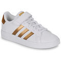 Baskets basses enfant adidas GRAND COURT 2.0 EL Blanc