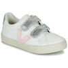 Baskets basses enfant Veja SMALL ESPLAR VELCRO Blanc