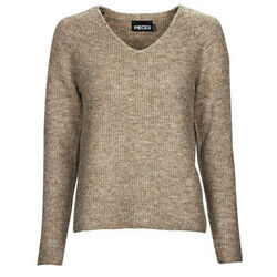 Pull Pieces PCELLEN LS V-NECK KNIT