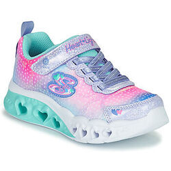 Baskets basses enfant Skechers FLUTTER HEART LIGHTS Rose