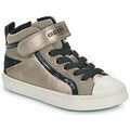Baskets montantes enfant Geox J KALISPERA GIRL Dor&eacute;