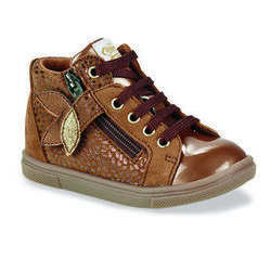 Baskets montantes enfant GBB VALA Marron