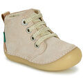 Boots enfant Kickers SONIZIP Dor&eacute;