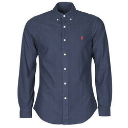 Chemise Polo Ralph Lauren CHEMISE AJUSTEE SLIM FIT EN OXFORD LEGER