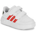 Baskets basses enfant adidas BREAKNET 2.0 CF I Blanc