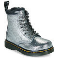 Boots enfant Dr. Martens Serena T Silver Distressed Foil Argent&eacute;