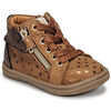 Baskets montantes enfant GBB VALA Marron