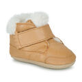 Chaussons b&eacute;b&eacute; Easy Peasy MY IFOU Marron Grenoble