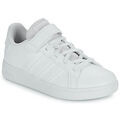 Baskets basses enfant adidas GRAND COURT 2.0 EL K Blanc