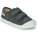 Baskets basses enfant Victoria BLUCHER LONA DOS VELCROS Gris