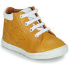 Baskets montantes enfant GBB BAMBOU Jaune