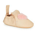 Chaussons enfant Easy Peasy BLUBLU COEUR Beige