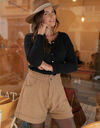 Short C&eacute;leste CHENE Beige