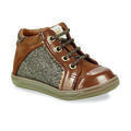 Baskets montantes enfant GBB ESSIA Marron