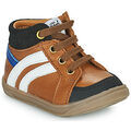 Baskets montantes enfant GBB KIPPY Marron Grenoble