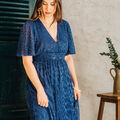 Robe C&eacute;leste ASTRID Bleu Grenoble