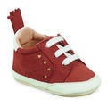 Chaussons b&eacute;b&eacute; Easy Peasy MY BLUBLU BASKET LACET Rouge