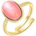 Femmes sur Grenoble : Bijoux Sc Boh&egrave;me B2457-ROSE-QUARTZ Dor&eacute;