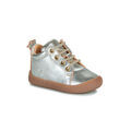 Baskets montantes enfant Easy Peasy MY DEBOO LACET Argent&eacute; Grenoble