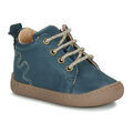 Baskets montantes enfant Easy Peasy MY DEBOO LACET Bleu