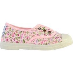Baskets basses enfant Natural World Basket &agrave; Lacets Rose