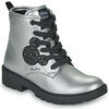 Boots enfant Geox J CASEY GIRL G Argent&eacute;