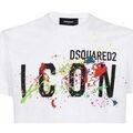 Pull sur Grenoble : Sweat-shirt Dsquared T-Shirt Icon Homme blanc