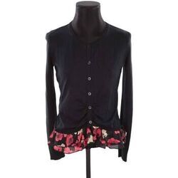 Gilet Moschino Cardigan en coton noir