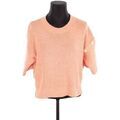 Pull Claudie Pierlot Pull en coton orange Grenoble