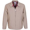 Blouson Harrington Blouson coupe droite beige Grenoble