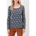 T-shirt La Fiancee Du Mekong T-shirt coton bio imprim&eacute; KANPUR Vert