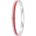 Bracelets sur Grenoble : Bracelets Sc Crystal B4338-ARGENT-ROUGE
