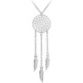 Collier Sc Crystal B4261-ARGENT Argent&eacute; Grenoble
