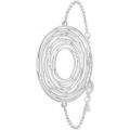 Bracelets Sc Crystal B4269-ARGENT Argent&eacute;