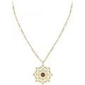 Collier Sc Boh&egrave;me B4228-DORE-OEILDECHAT Dor&eacute; Grenoble