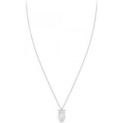 Collier Sc Crystal B4257-ARGENT Argent&eacute;