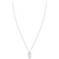 Collier Sc Crystal B4257-ARGENT Argent&eacute; Grenoble