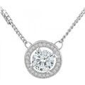 Collier Sc Crystal B1381-COLLIER Argent&eacute; Grenoble