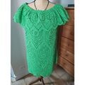 Robe courte Made In Italy robe courte broderie anglaise
