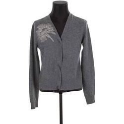 Gilet Tory Burch Cardigan en laine gris