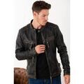 Vestes sur Grenoble : Veste Cityzen KANSAS RUB OFF BLACK