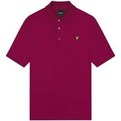 T-shirt Lyle & Scott SP400VOG POLO-X23. RICH BURGUNDY