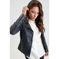 Vestes sur Grenoble : Veste Rose Garden OLYMPE LAMB VITA NAVY