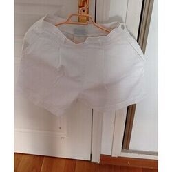 Short Miss creeks SHORT BLANC 100% COTON