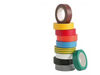 CELLPACK Lot de 10 rubans adh&eacute;sifs PVC multi-teintes